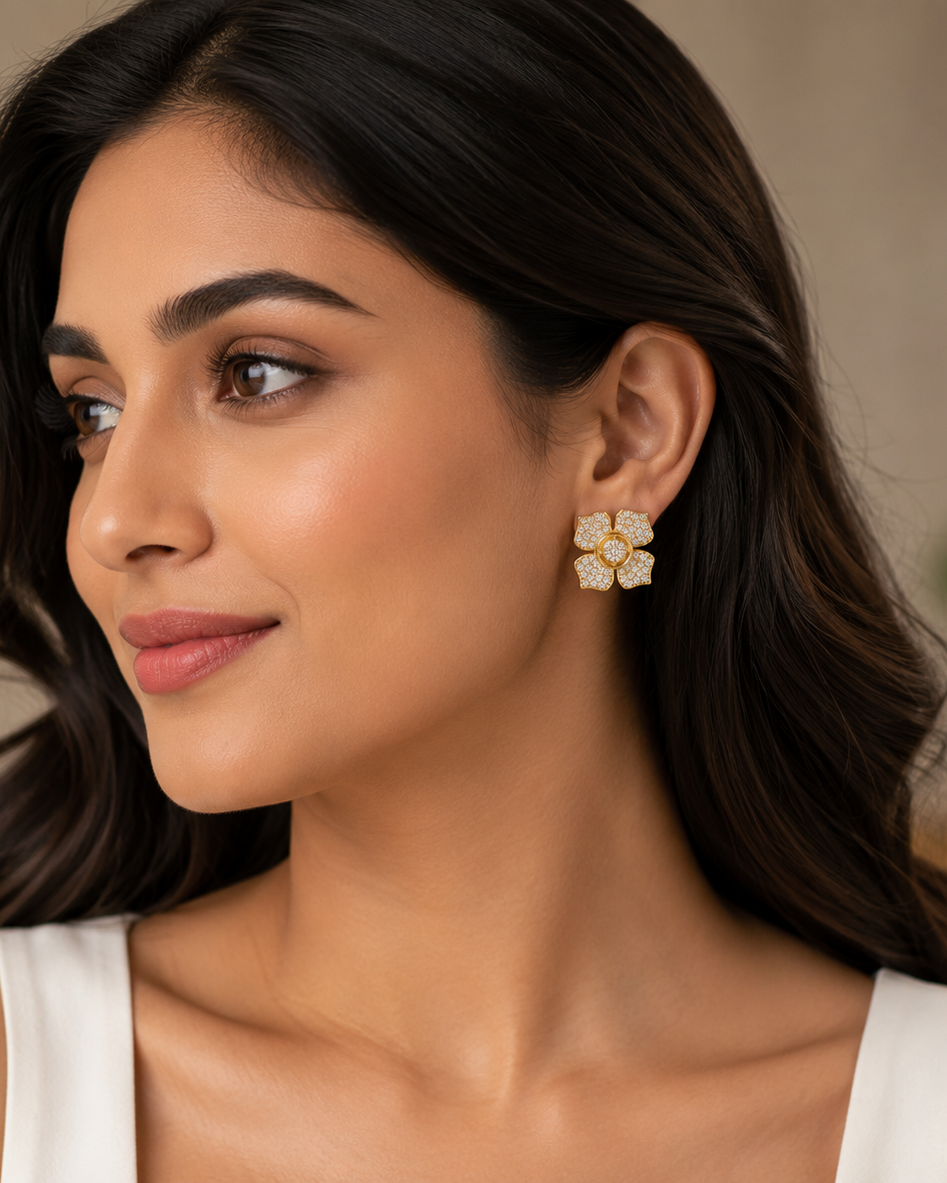 AD Petal Spark Earstuds
