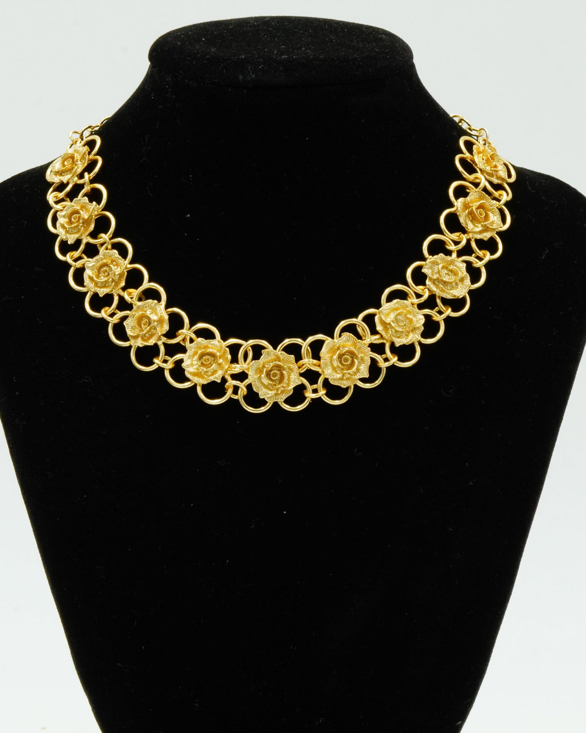 Floral Statement Chocker Necklace