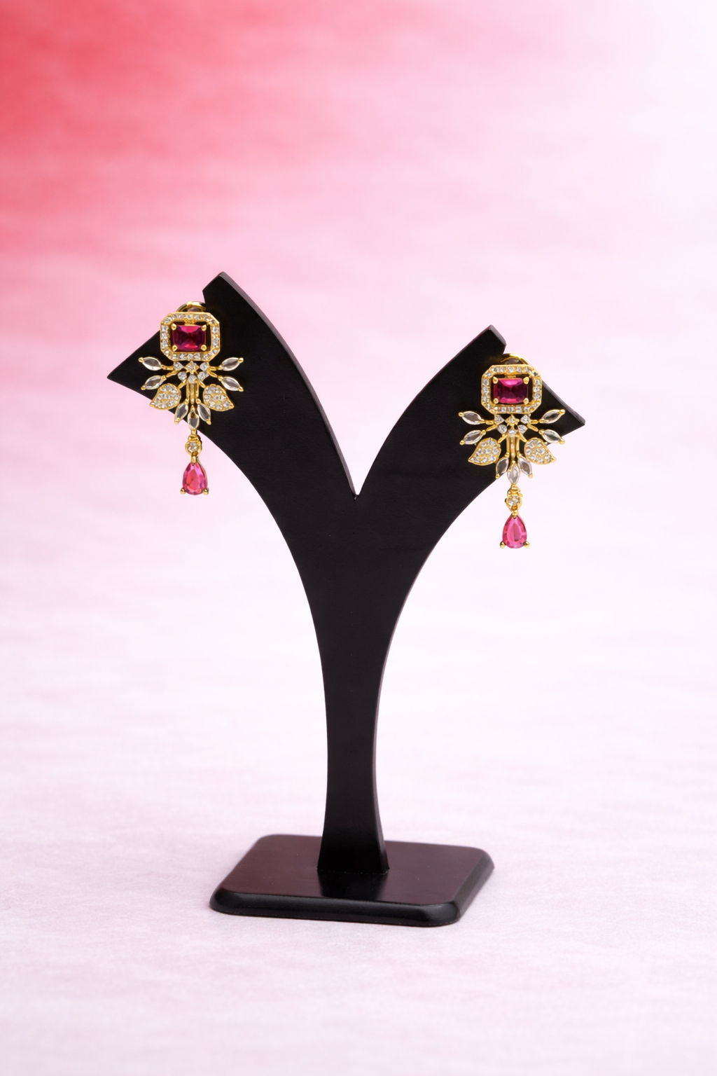 Rivana AD Mutistone Necklace set