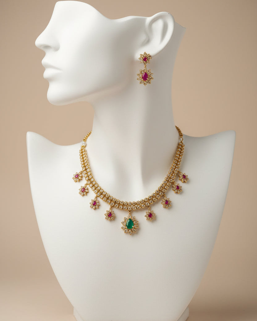 Meba Multistone premium Necklace