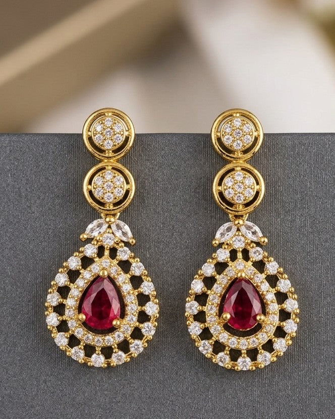 Multi Stone CZ Necklace