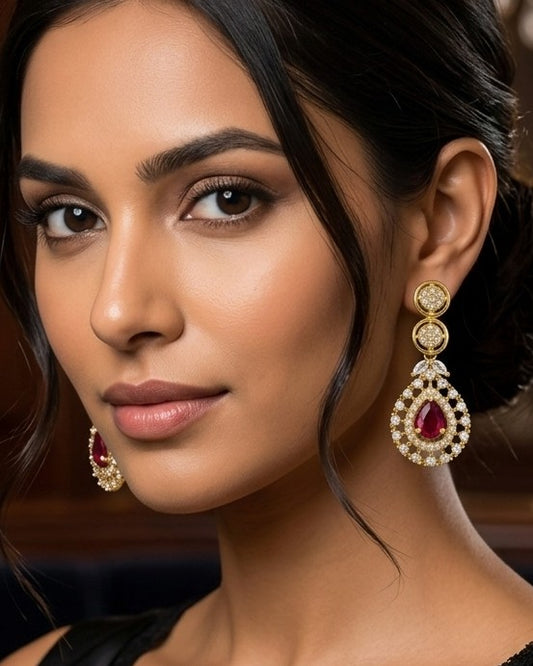 Multi Stone CZ Necklace
