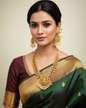 Shivleela Lekshmi Temple Jewelry Necklace Set