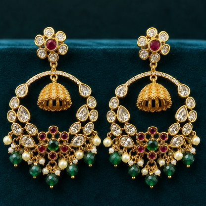 CZ Antique Kemp Earrings