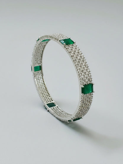 Diamond  Replica Emerald Bangle