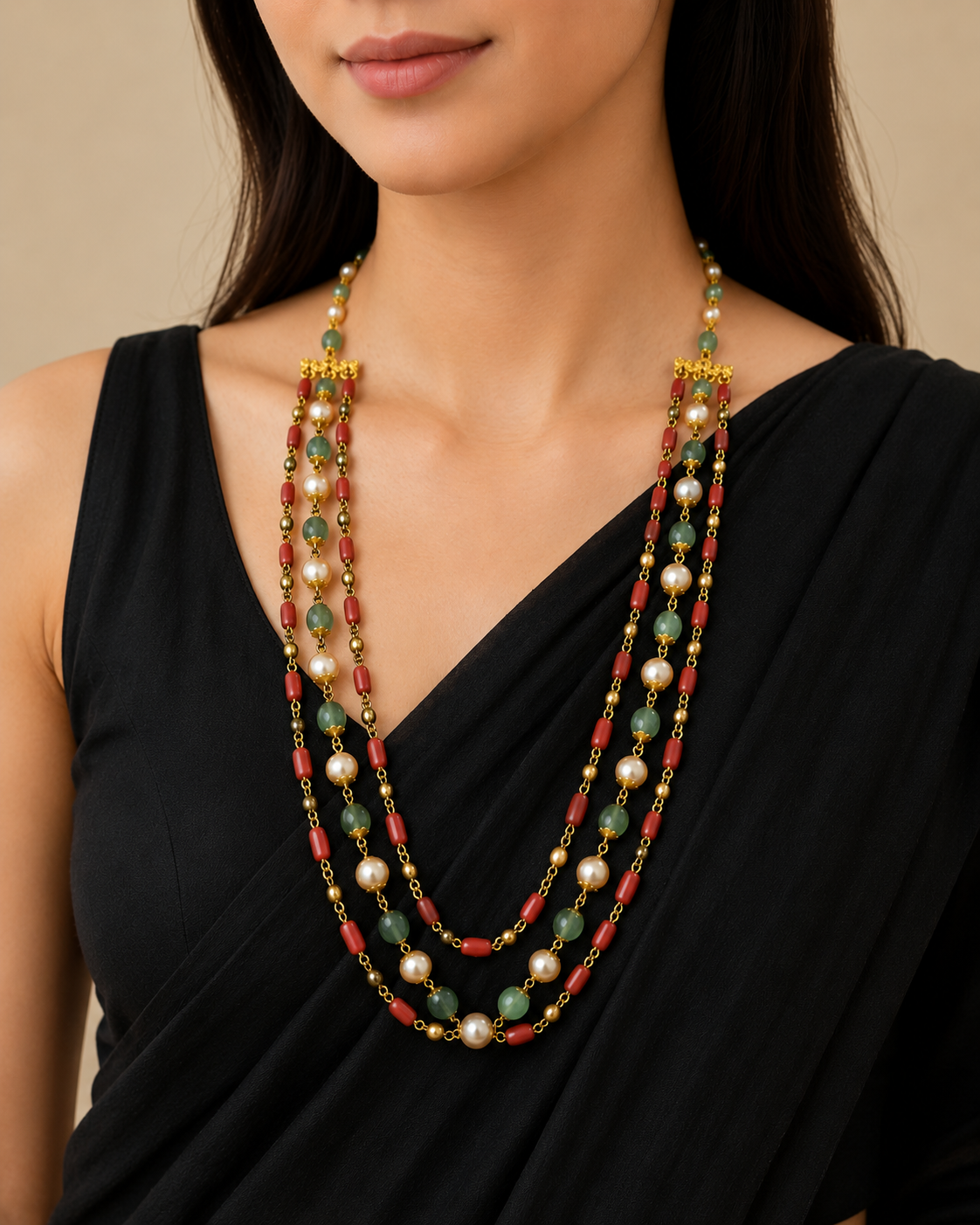 Antique Coral Necklace