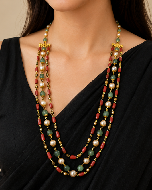 Antique Coral Necklace