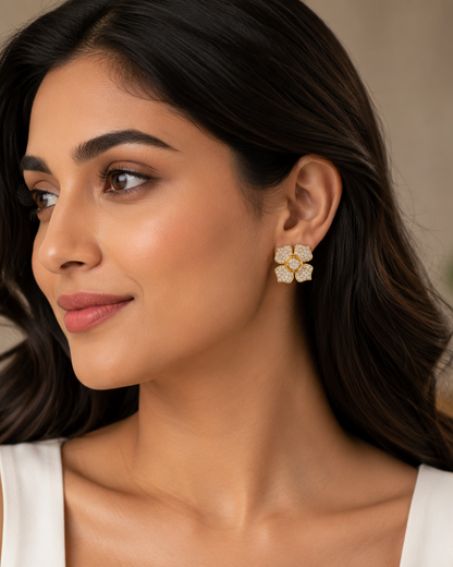AD Petal Spark Earstuds