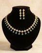 Mint Green Trendy Fashion Necklace Set