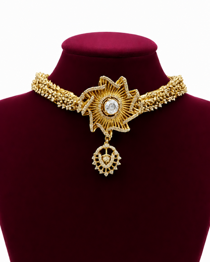 The V-5 Choker Necklace Set