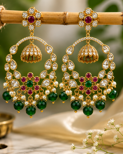 CZ Antique Kemp Earrings