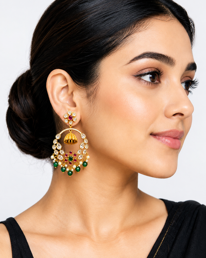 CZ Antique Kemp Earrings