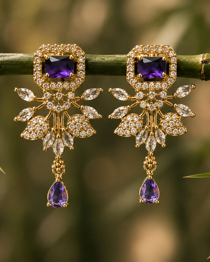 Rivana AD Mutistone Necklace set