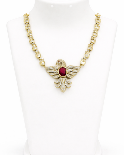The Crimson Heritage Necklace