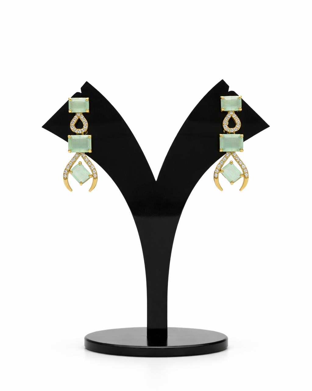 Stella Green And white Necklace
