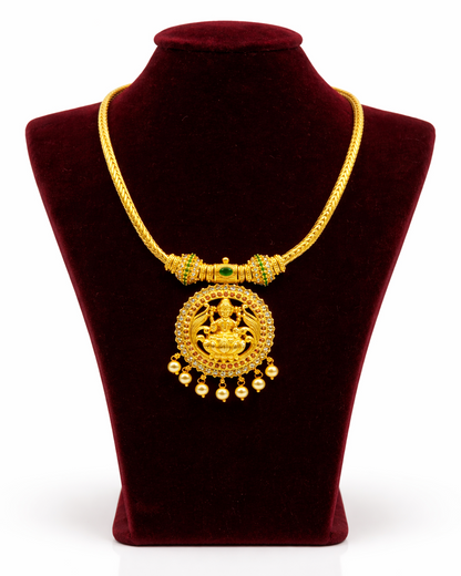 Attigai Lekshmi Antique Necklace Set