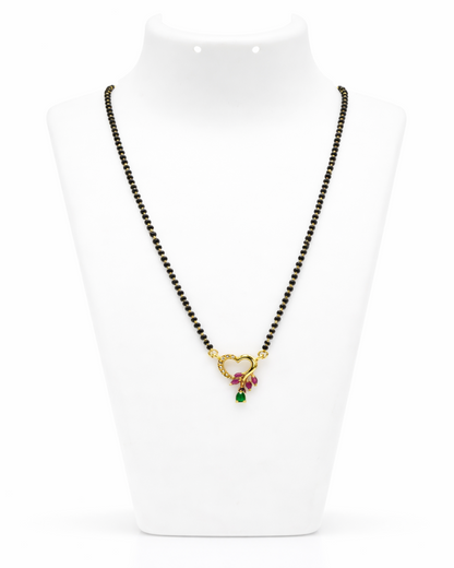 Minimalist Heart Mangalsutra