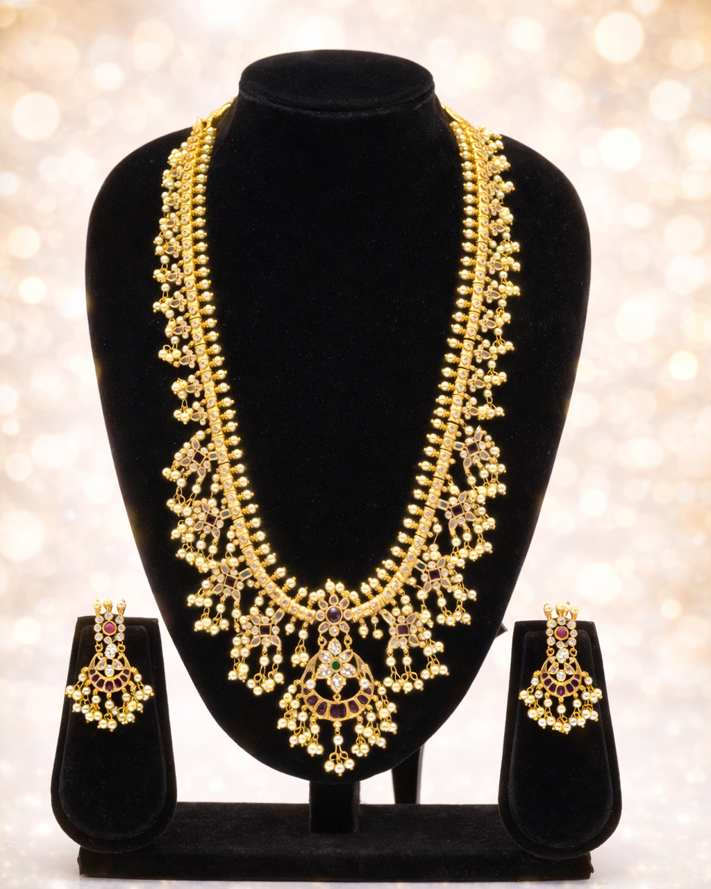 Long Guttappusalu Necklace