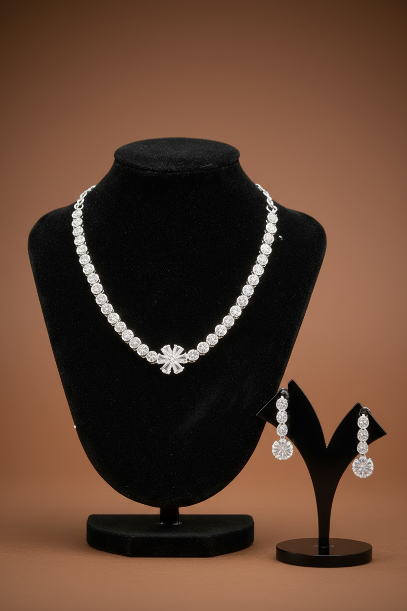 Niha Chocker Diamond Replica Set