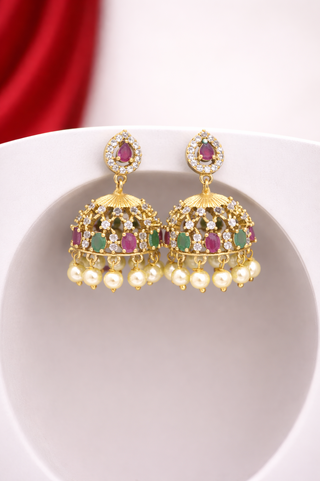 Leela Kundan Chocker with Pearl drops