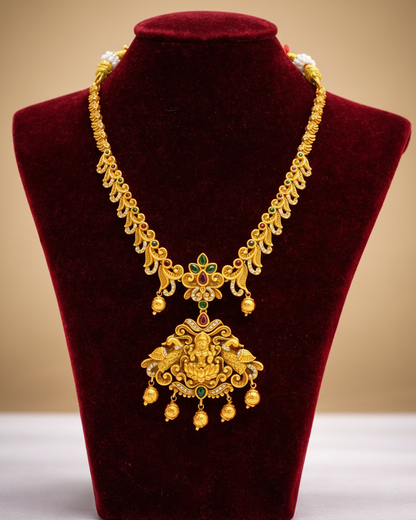 CZ Antique Premium Necklace Set