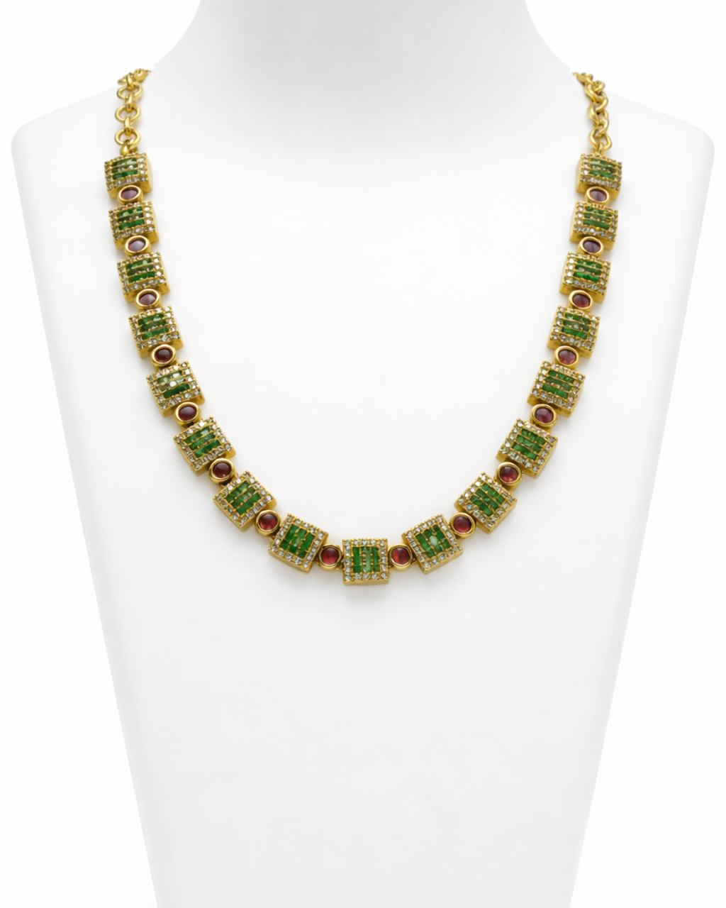 Aalia Antique gold necklace