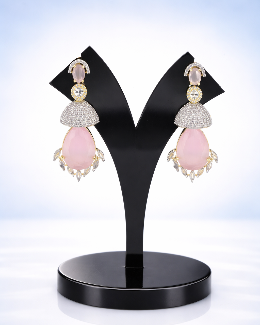 Royal Victorian AD Pink Stone Necklace