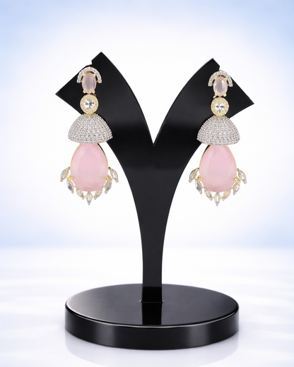 Royal Victorian AD Pink Stone Necklace