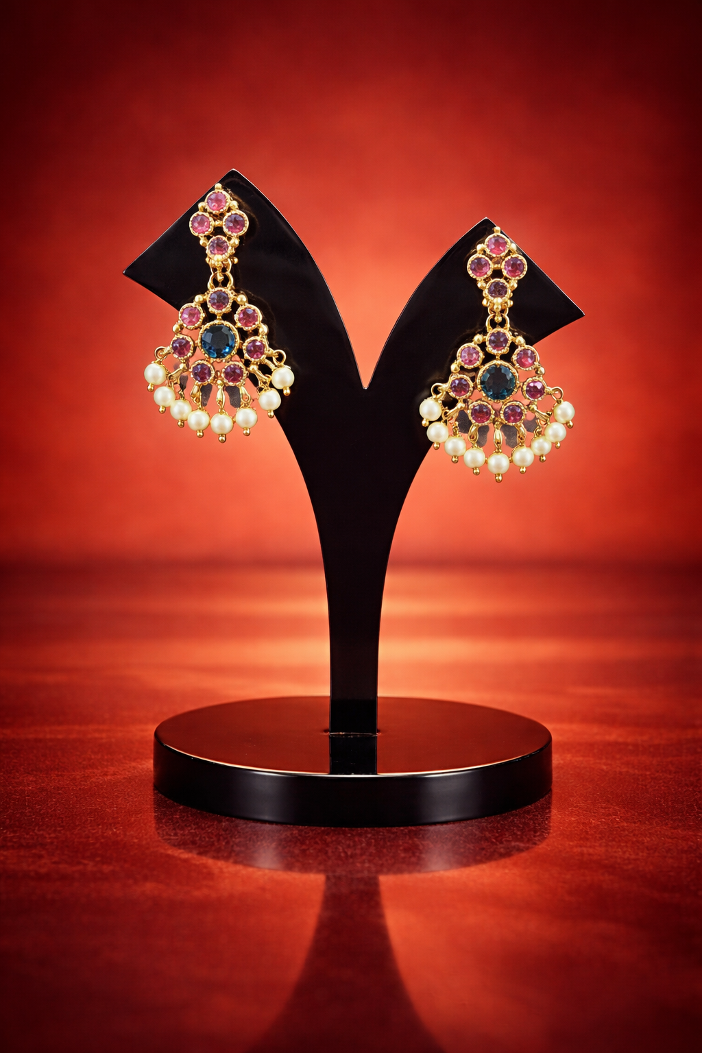 Chettinadu Kemp stone Necklace