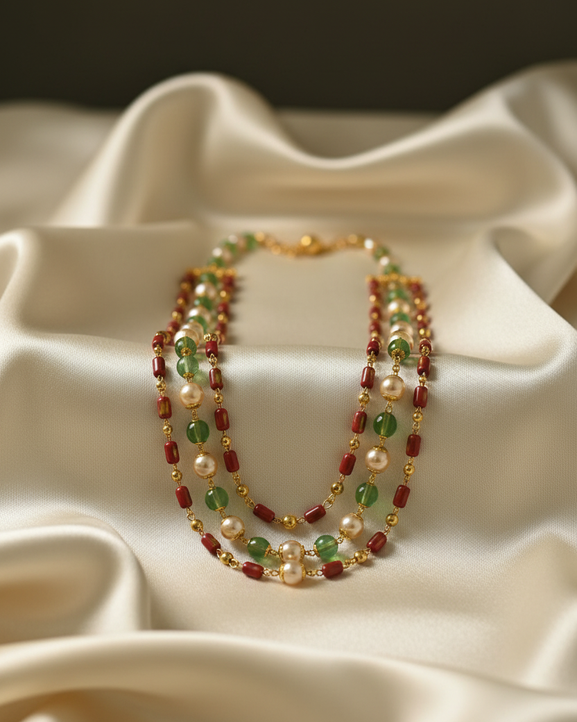 Antique Coral Necklace