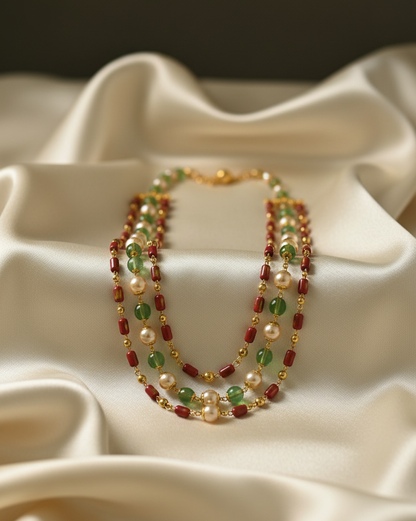 Antique Coral Necklace