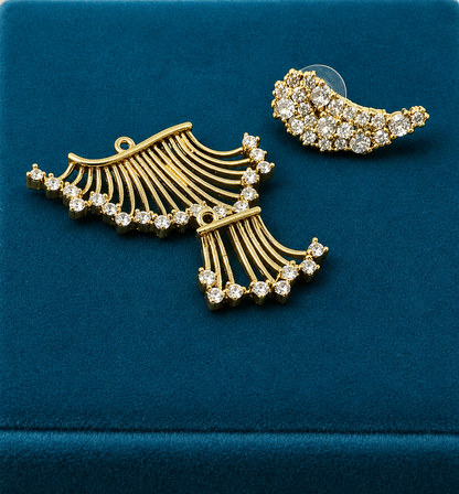 3 in 1 Antique Earrings