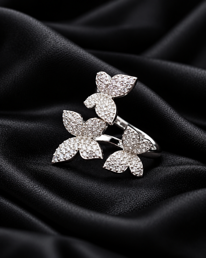 Butterfly Brass Ring