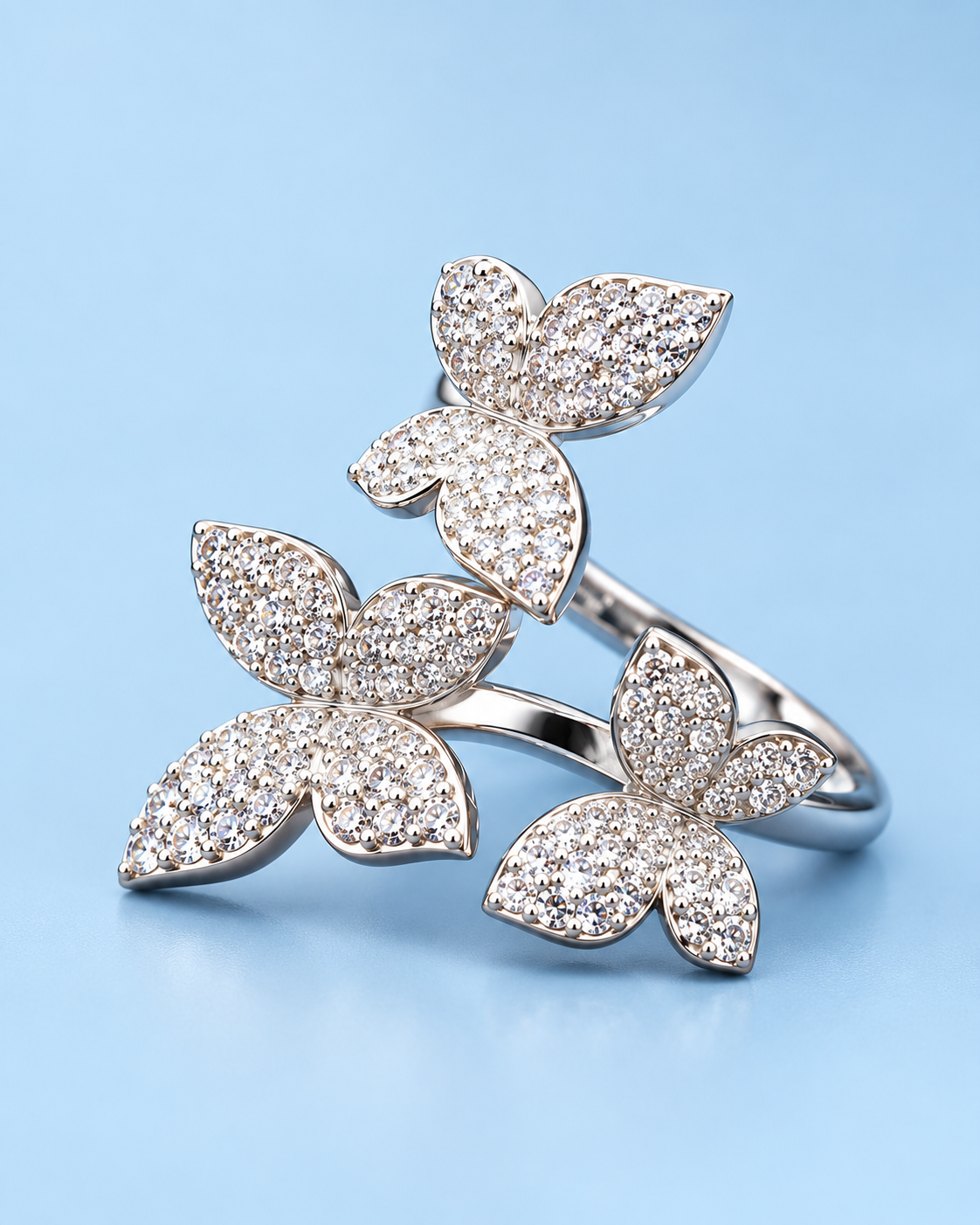 Butterfly Brass Ring
