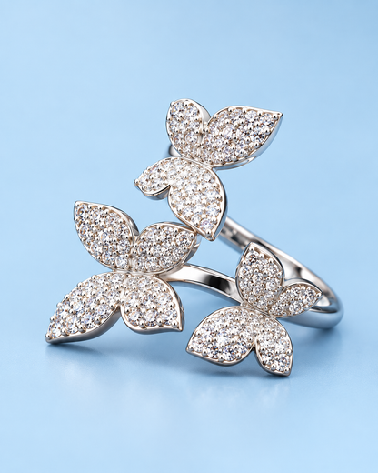 Butterfly Brass Ring