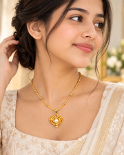 Kira Chic Minimalist Heart Pendant Necklace