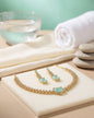 Juhi Mint A D Necklace
