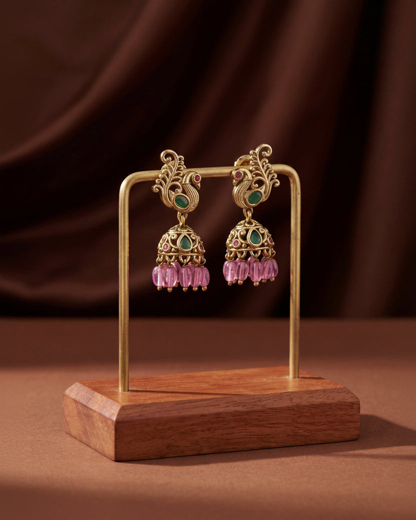 Jyothika Antique Ruby Necklace