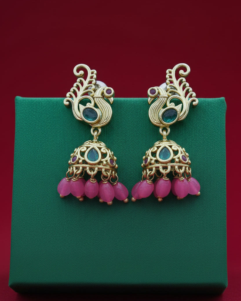 Jyothika Antique Ruby Necklace
