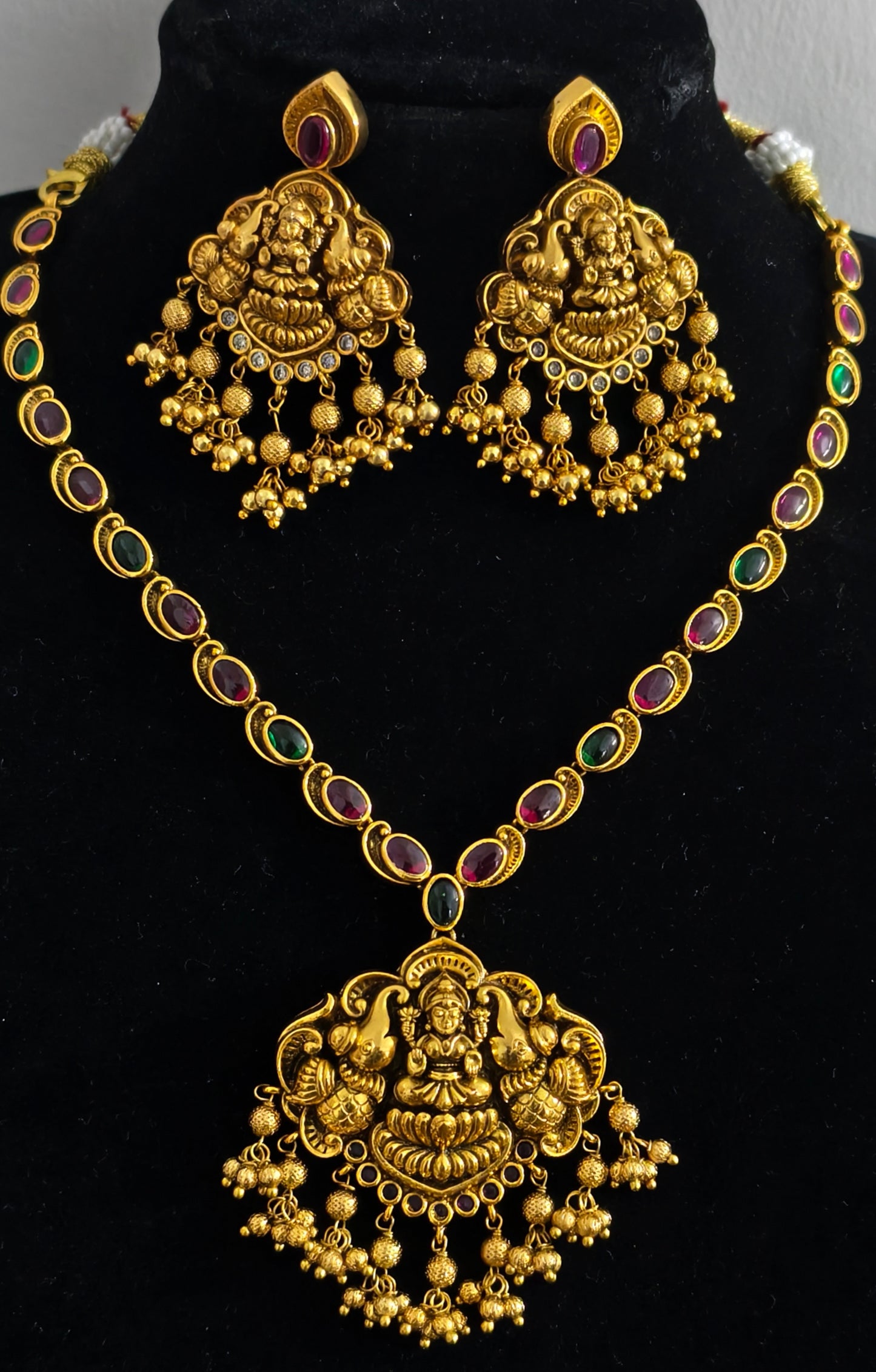 Lakshmi  Multistone Necklace