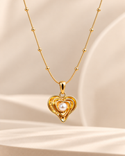Kira Chic Minimalist Heart Pendant Necklace