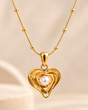 Kira Chic Minimalist Heart Pendant Necklace