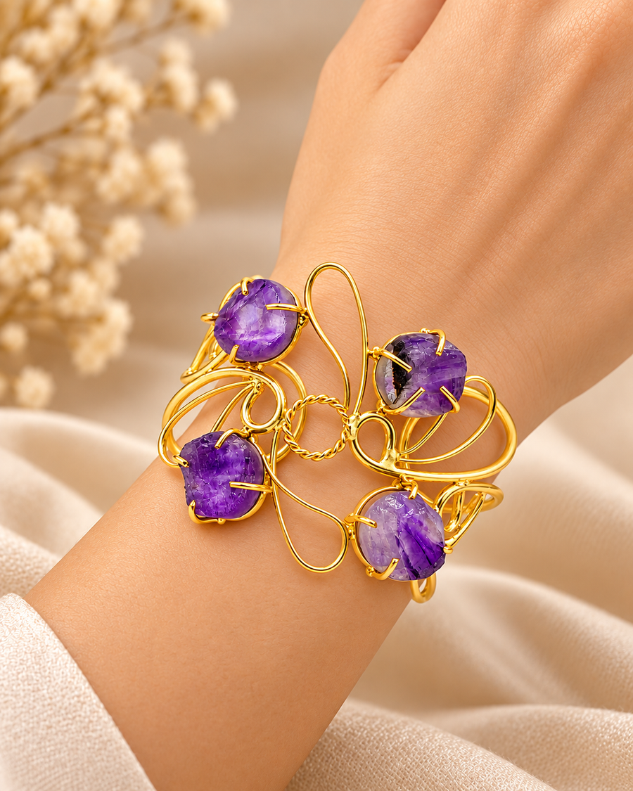 Amethyst Purple Kada