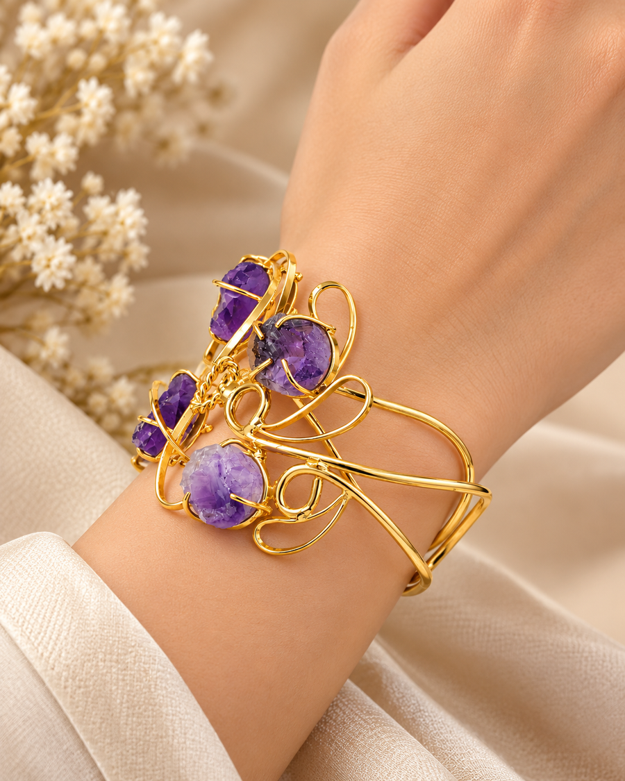 Amethyst Purple Kada