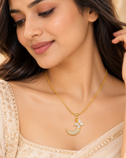 Moon Pendant Necklace