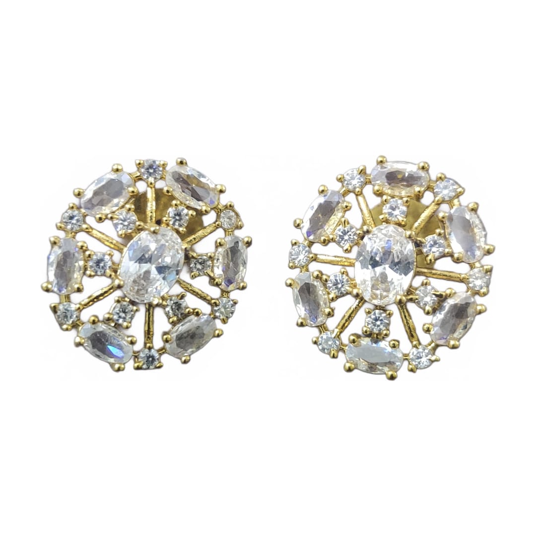 OVAL OASIS STUDS