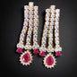 ROYAL RUBY EARSTUDS