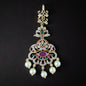 RAJKUMARI MAANG TIKKA - Brilliance with Ruby Green & White stones