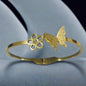 GOLDEN BUTTERFLY KADA BRACELET