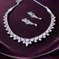 ROSABELLE PINK AND WHITE STONE NECKLACE